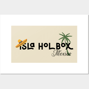 .Isla Holbox Mexican island Posters and Art